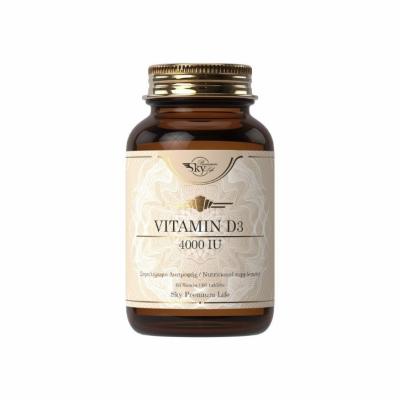 Sky Vitamin D3 4000iu 60 Tablets